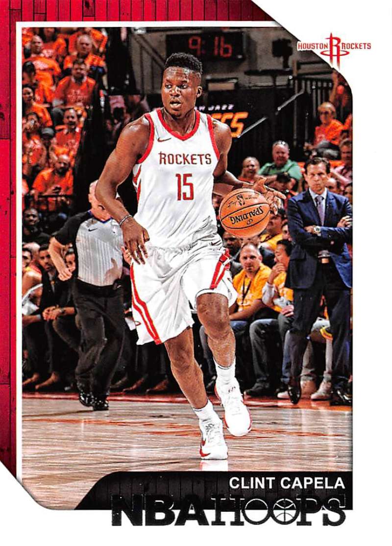 2018-19 Panini Hoops #111 Clint Capela Houston Rockets V89716 Image 1