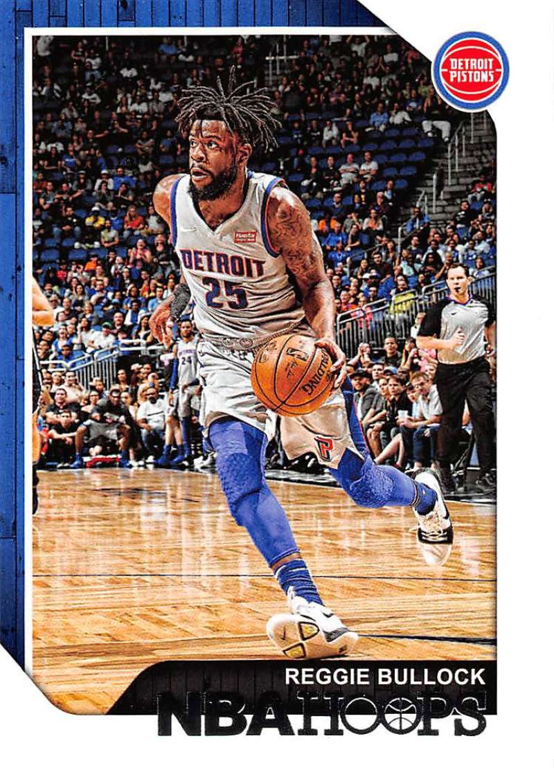 2018-19 Panini Hoops #134 Reggie Bullock Detroit Pistons V89734 Image 1