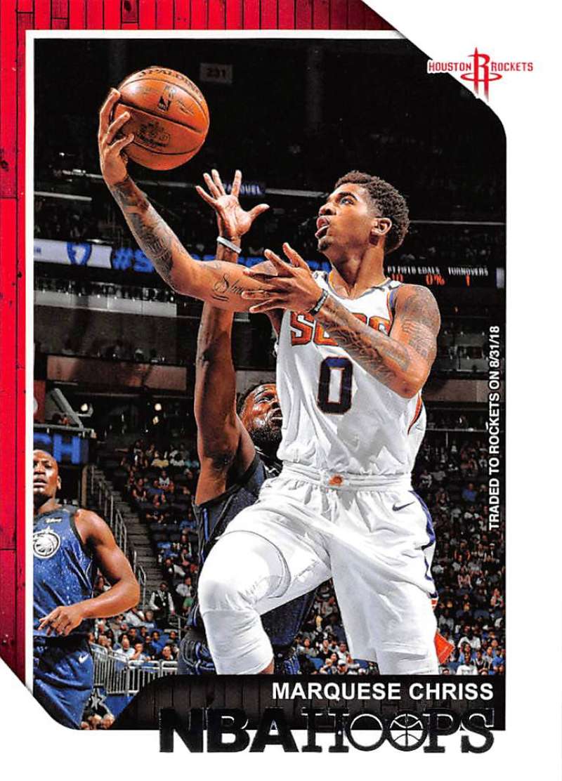 2018-19 Panini Hoops #147 Marquese Chriss Houston Rockets V89742 Image 1