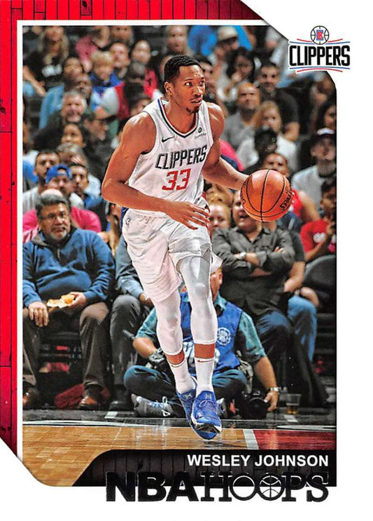 2018-19 Panini Hoops #155 Wesley Johnson  Los Angeles Clippers  V89747 Image 1