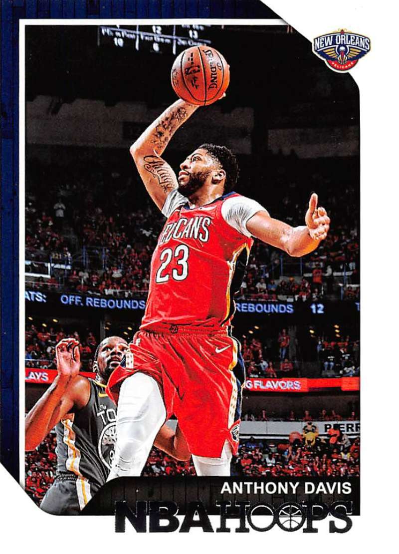 2018-19 Panini Hoops #161 Anthony Davis New Orleans Pelicans V89752 Image 1