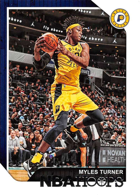2018-19 Panini Hoops #182 Myles Turner  Indiana Pacers  V89767 Image 1