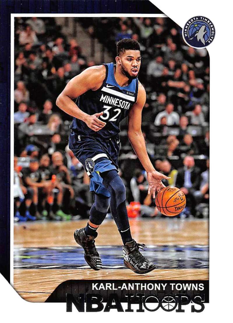 2018-19 Panini Hoops #190 Karl-Anthony Towns Minnesota Timberwolves V89773 Image 1