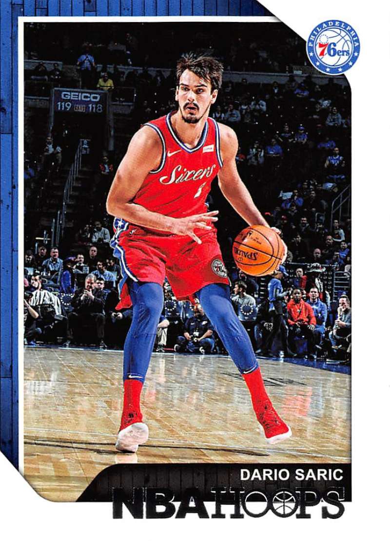 2018-19 Panini Hoops #196 Dario Saric Philadelphia 76ers V89776 Image 1