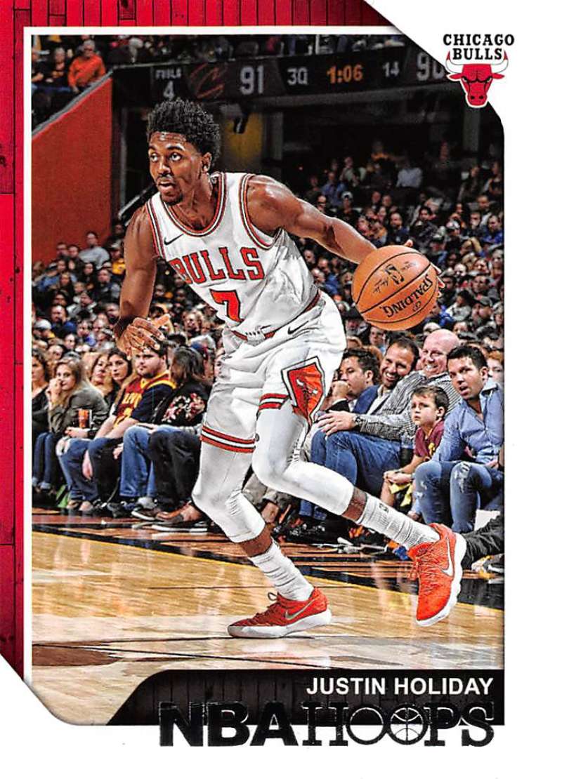 2018-19 Panini Hoops #204 Justin Holiday Chicago Bulls V89784 Image 1