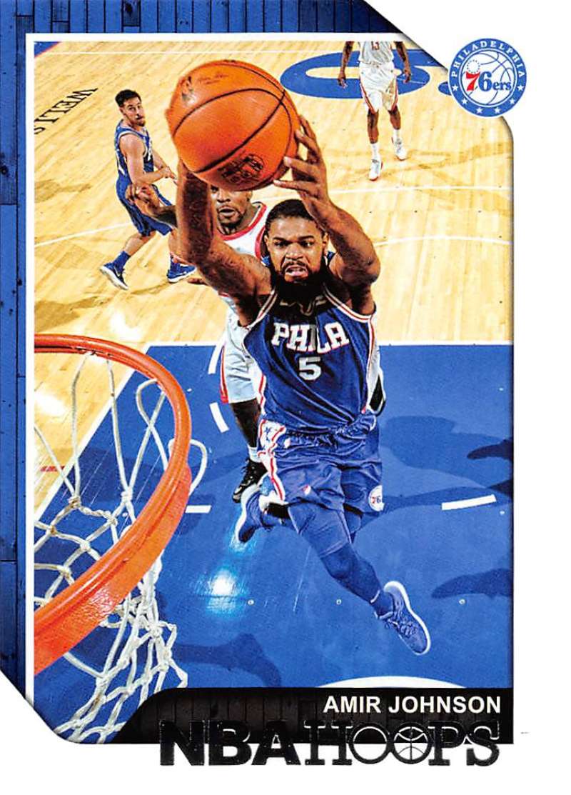 2018-19 Panini Hoops #236 Amir Johnson Philadelphia 76ers V89798 Image 1