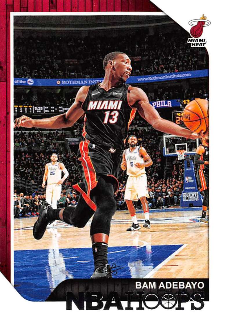 2018-19 Panini Hoops #237 Bam Adebayo Miami Heat V89799 Image 1