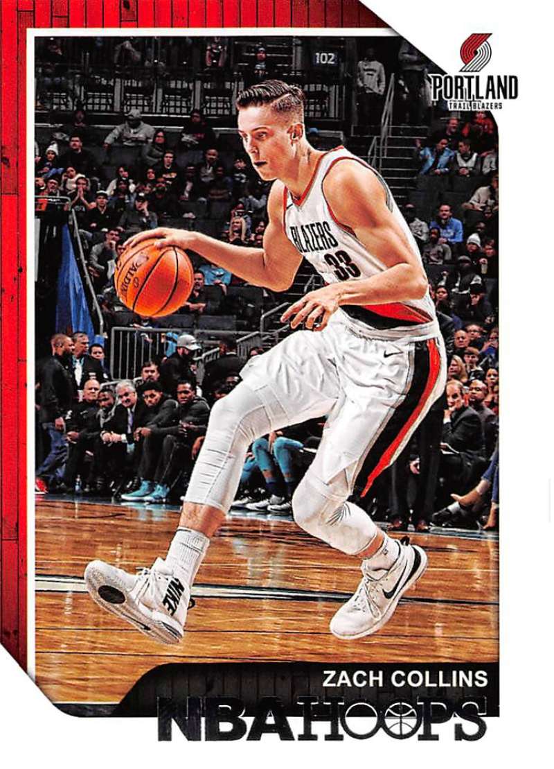 2018-19 Panini Hoops #238 Zach Collins Portland Trail Blazers V89800 Image 1