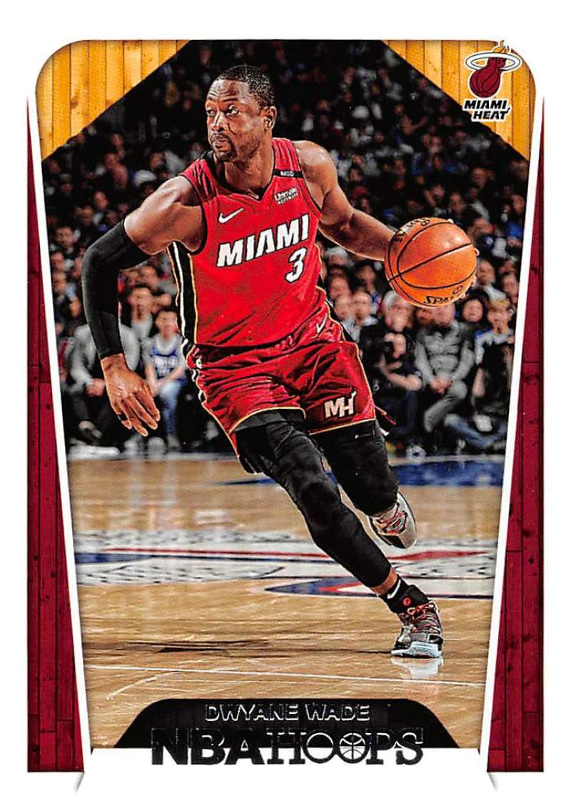 2018-19 Panini Hoops #282 Dwyane Wade Tribute Miami Heat V89807 Image 1