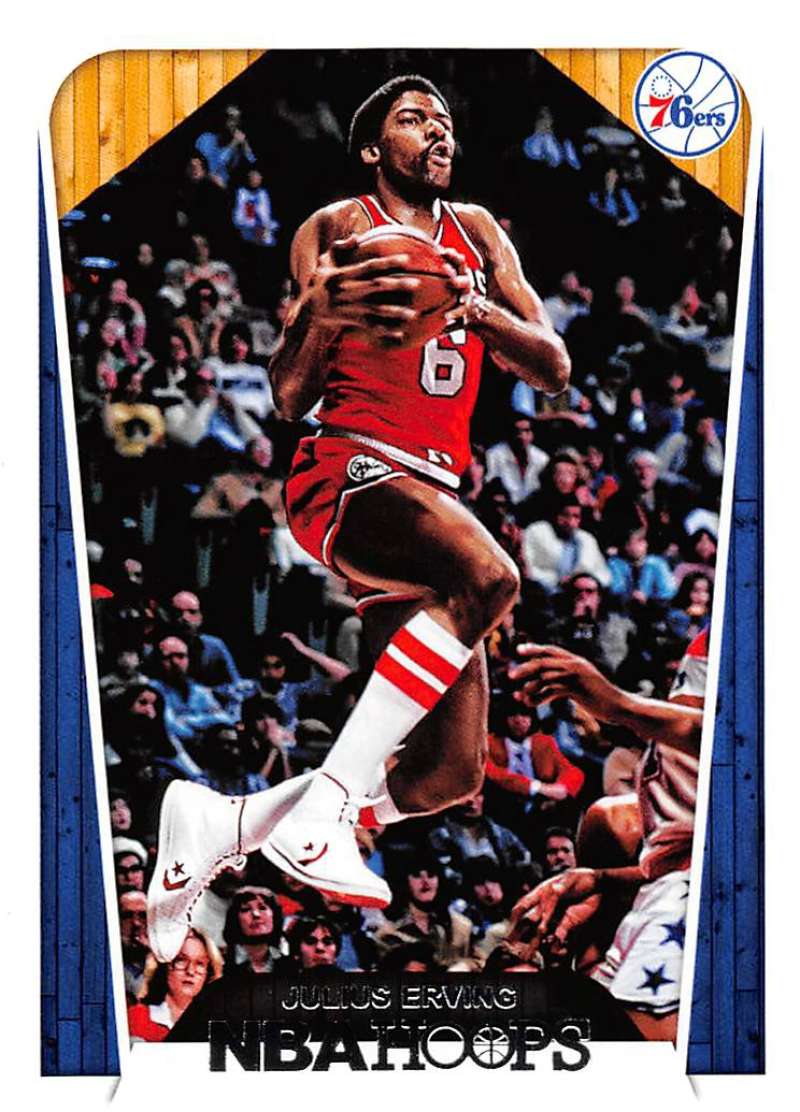 2018-19 Panini Hoops #287 Julius Erving Tribute Philadelphia V89809 Image 1