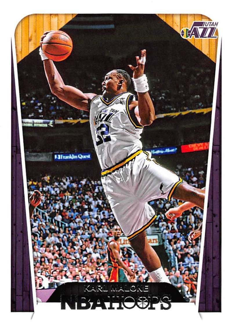 2018-19 Panini Hoops #294 Karl Malone Tribute Utah Jazz V89812 Image 1