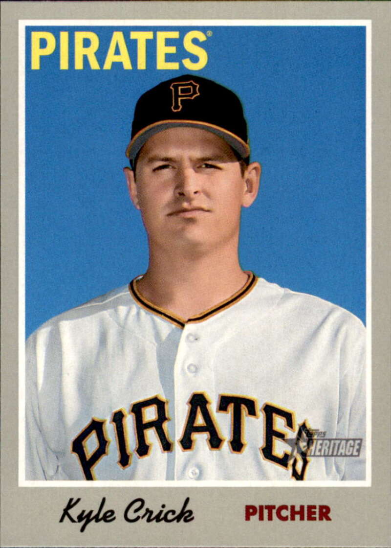 2019 Topps Heritage Baseball #110 Kyle Crick Pittsburgh Pirates V92472 Image 1