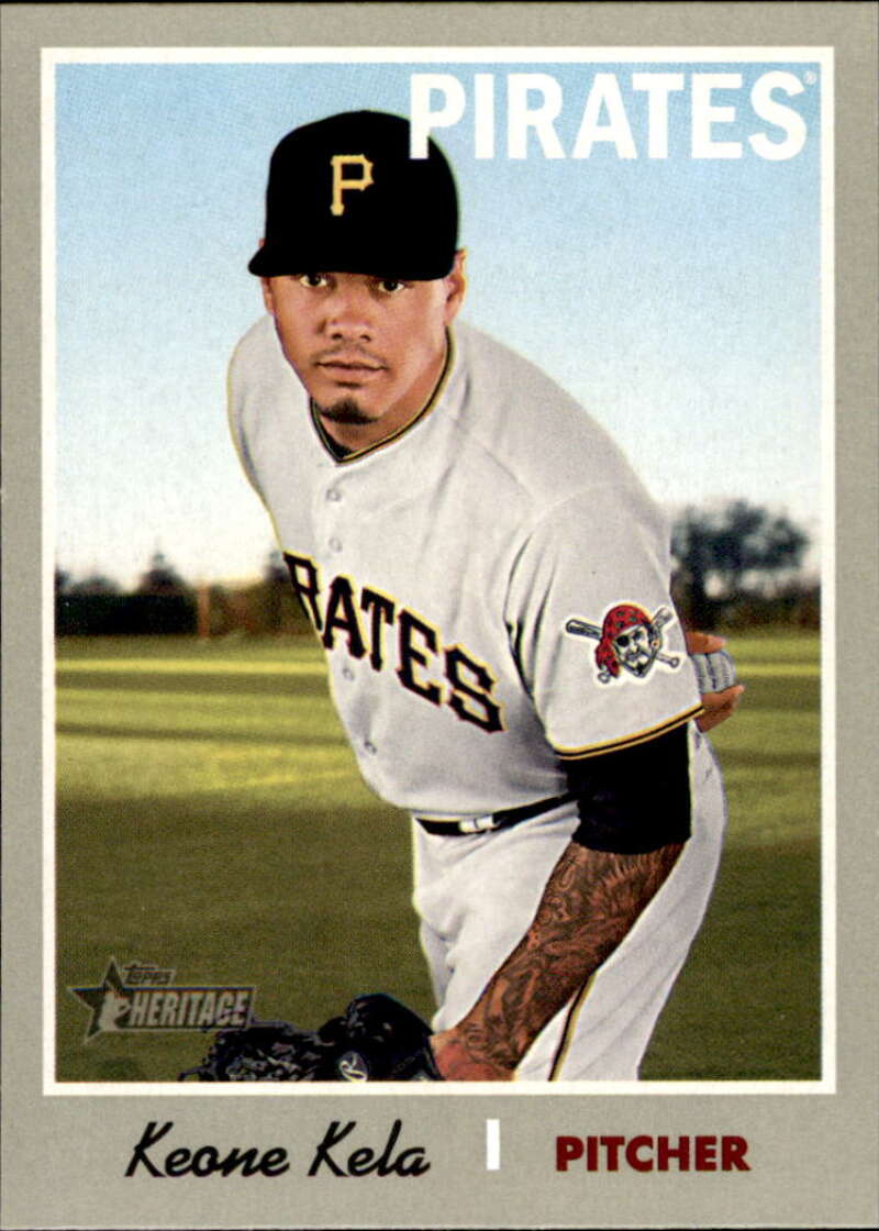 2019 Topps Heritage Baseball #384 Keone Kela Pittsburgh Pirates V92575 Image 1