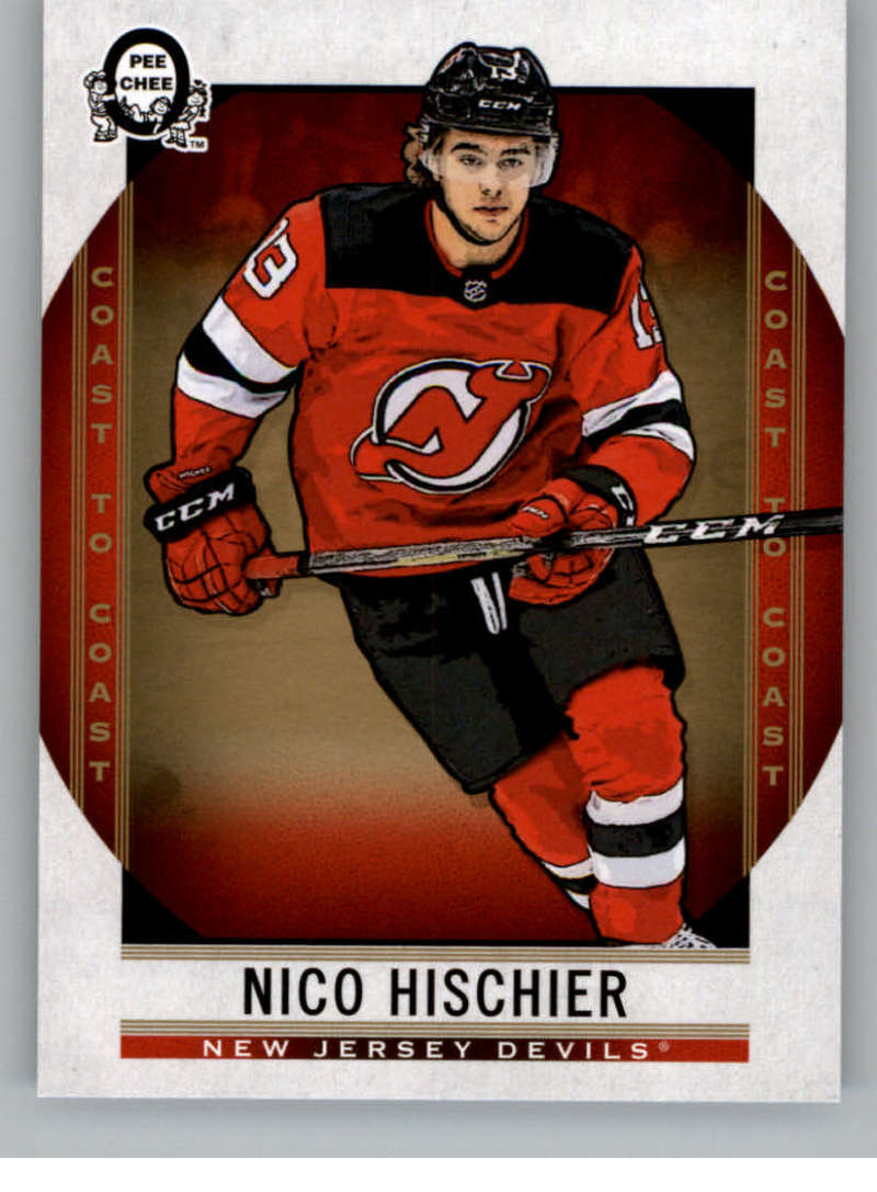 2018-19 OPC Coast to Coast #7 Nico Hischier New Jersey Devils V93282 Image 1