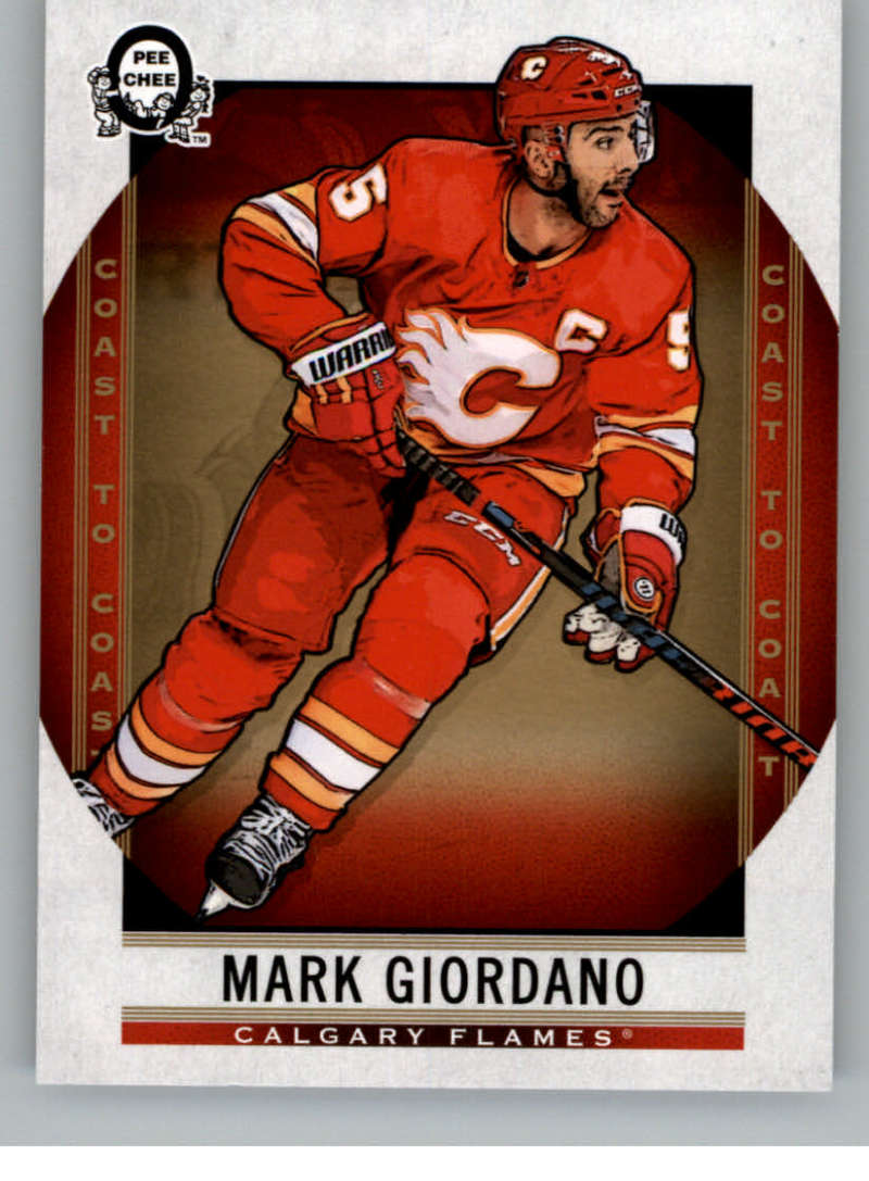 2018-19 OPC Coast to Coast #32 Mark Giordano Calgary Flames V93291 Image 1