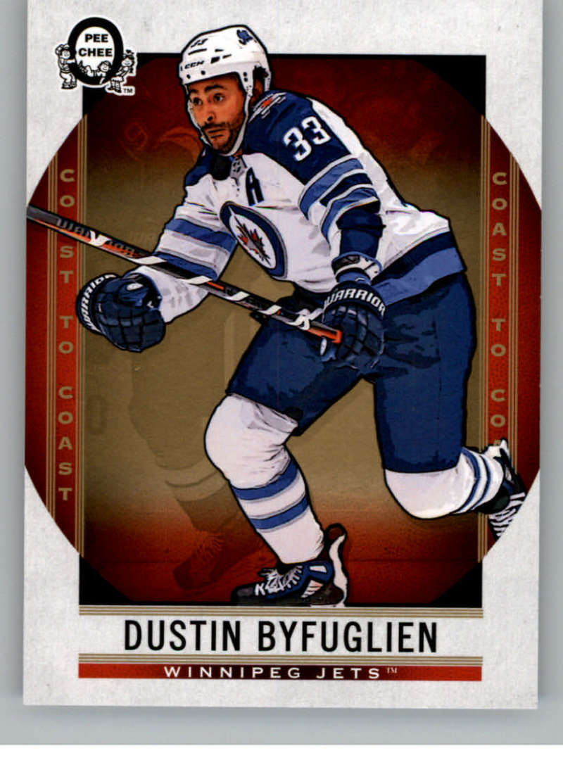 2018-19 OPC Coast to Coast #44 Dustin Byfuglien Winnipeg Jets V93298 Image 1