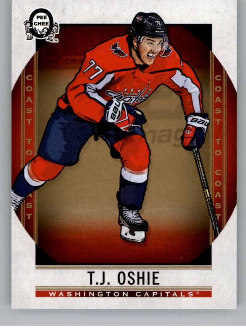 2018-19 OPC Coast to Coast #46 T.J. Oshie Washington Capitals V93300 Image 1