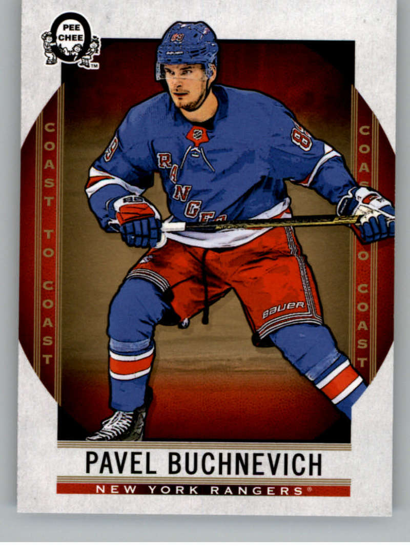 2018-19 OPC Coast to Coast #59 Pavel Buchnevich New York Rangers V93306 Image 1