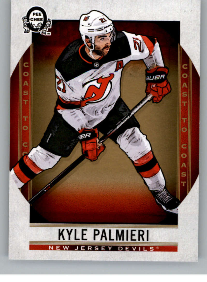 2018-19 OPC Coast to Coast #63 Kyle Palmieri New Jersey Devils V93308 Image 1