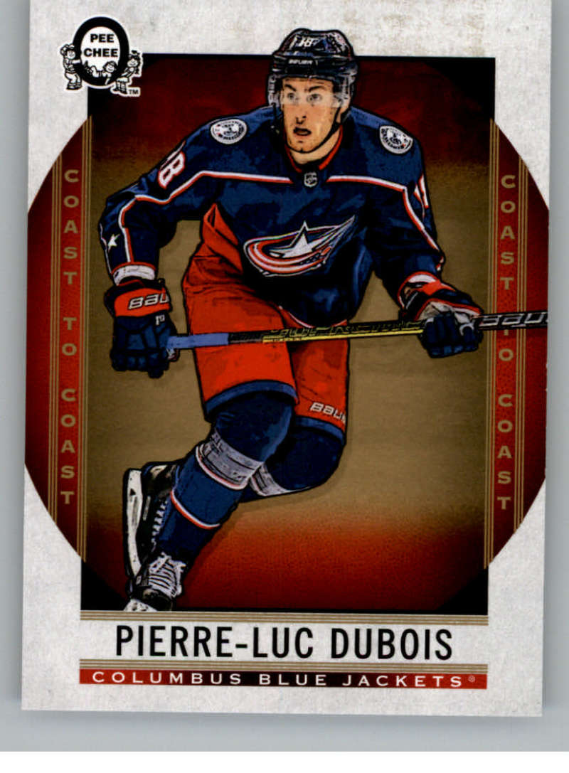 2018-19 OPC Coast to Coast #66 Pierre-Luc Dubois Blue Jackets V93310 Image 1