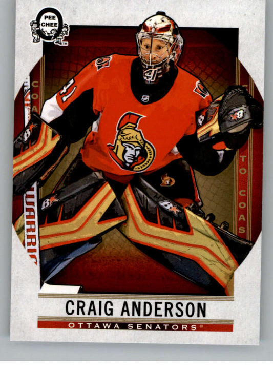 2018-19 OPC Coast to Coast  #87 Craig Anderson  Ottawa Senators  V93323 Image 1