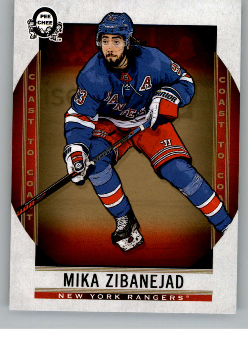 2018-19 OPC Coast to Coast #93 Mika Zibanejad New York Rangers V93329 Image 1