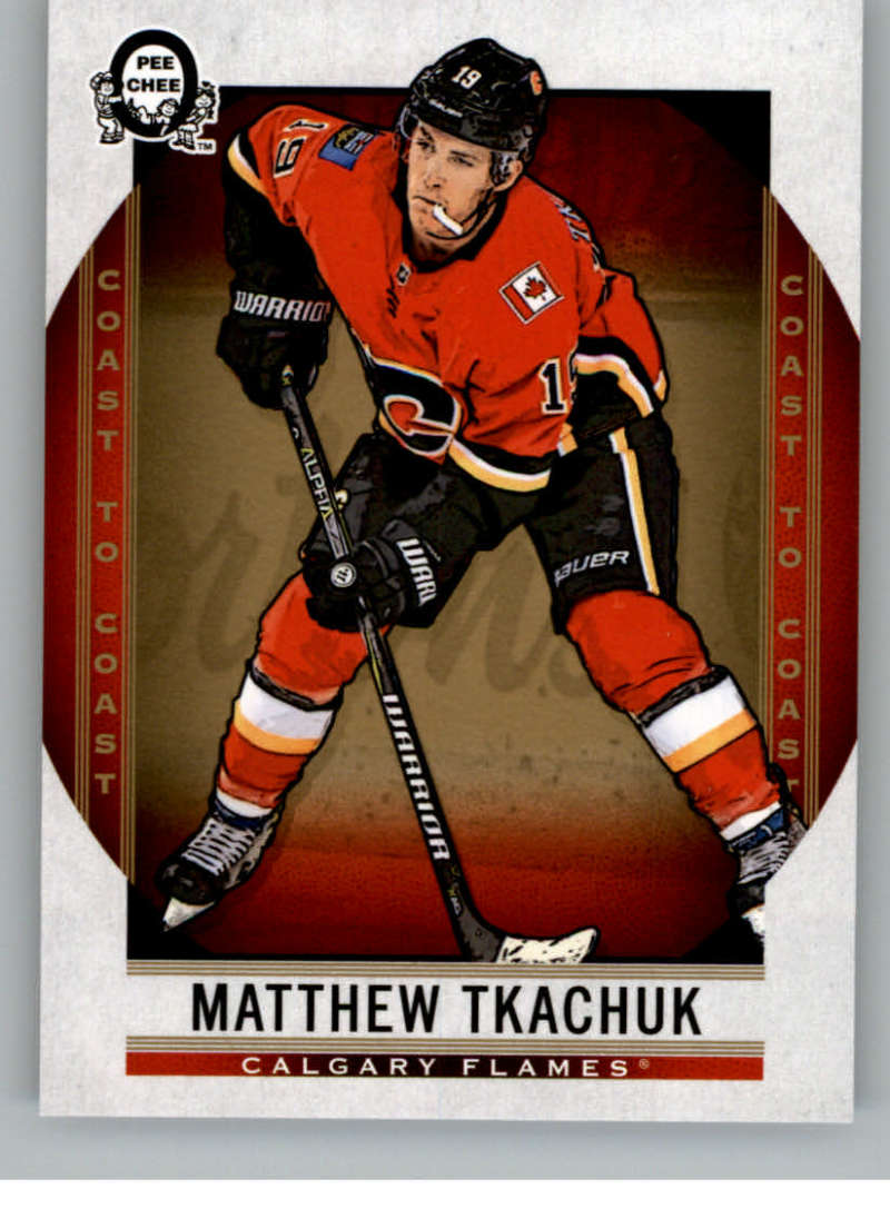 2018-19 OPC Coast to Coast #95 Matthew Tkachuk Calgary Flames V93330 Image 1
