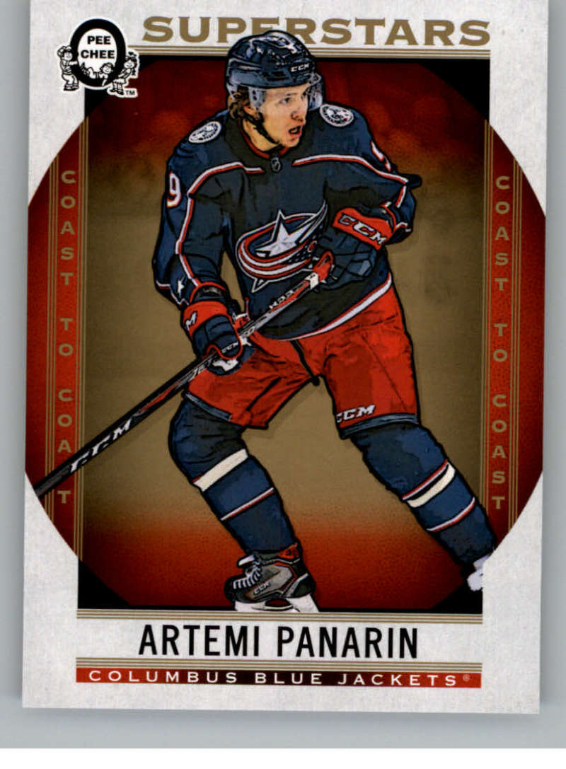 2018-19 OPC Coast to Coast #104 Artemi Panarin SP Blue Jackets V93335 Image 1