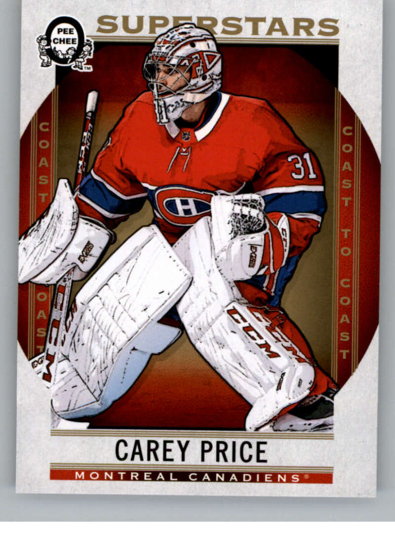 2018-19 OPC Coast to Coast #110 Carey Price SP Montreal Canadiens V93338 Image 1