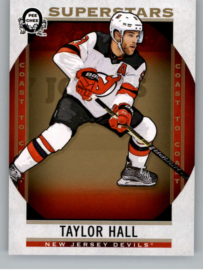 2018-19 OPC Coast to Coast #111 Taylor Hall SP New Jersey Devils V93339 Image 1