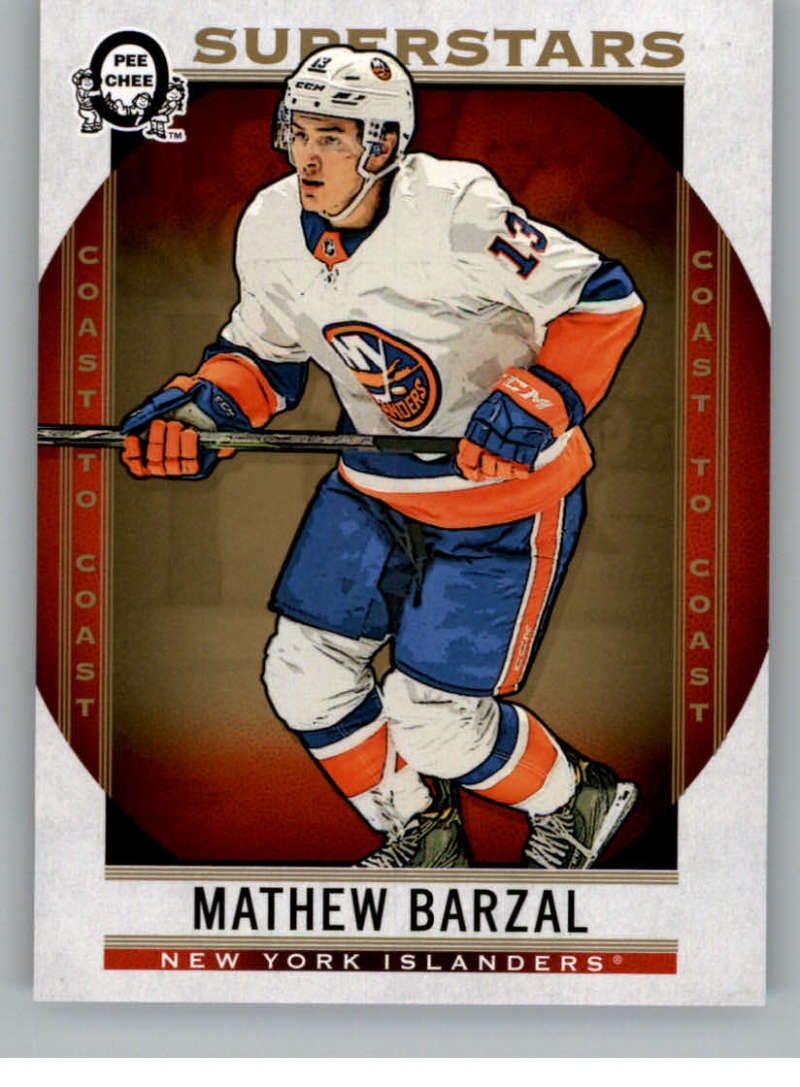 2018-19 OPC Coast to Coast #117 Mathew Barzal SP New York Islanders V93340 Image 1