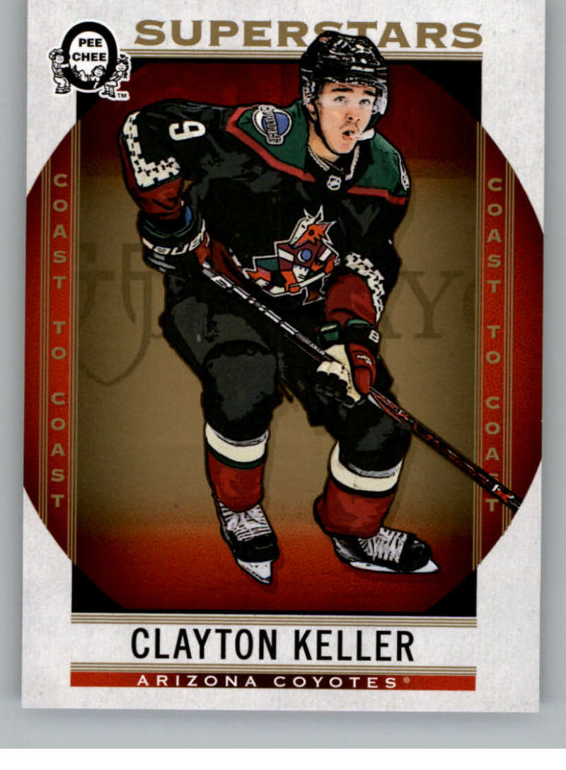 2018-19 OPC Coast to Coast #119 Clayton Keller SP Arizona Coyotes V93342 Image 1