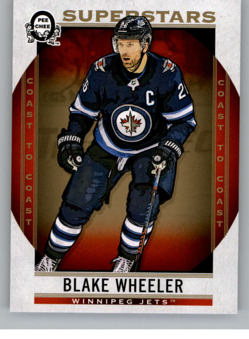 2018-19 OPC Coast to Coast #124 Blake Wheeler SP Winnipeg Jets V93344 Image 1