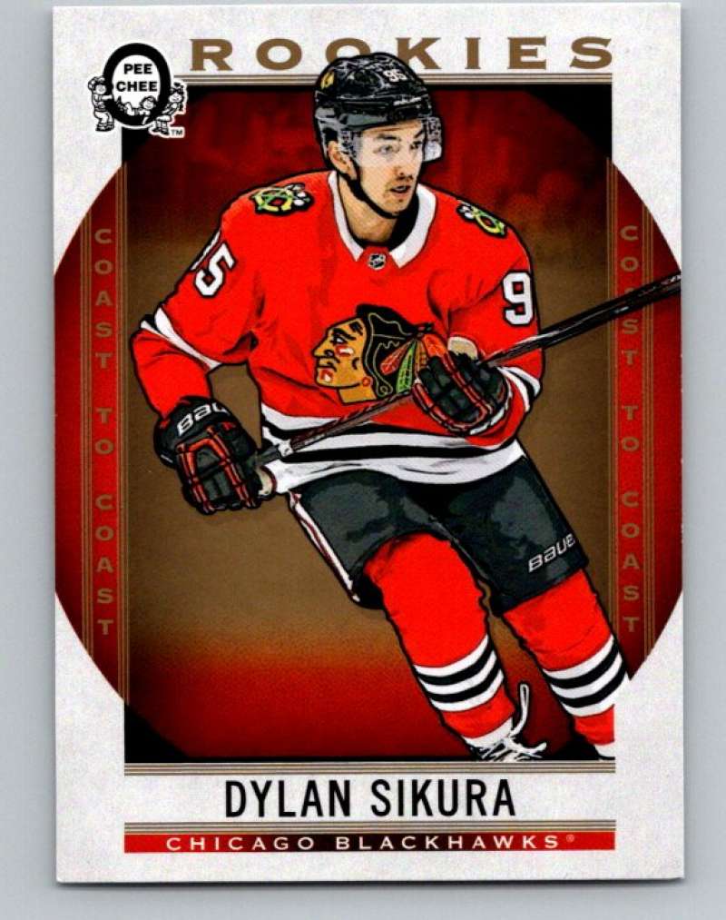 2018-19 OPC Coast to Coast #162 Dylan Sikura RC Rookie SP Blackhawks V93365 Image 1