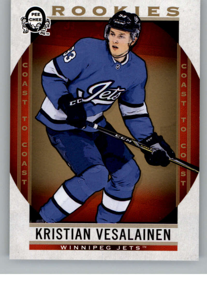 2018-19 OPC Coast to Coast #167 Kristian Vesalainen RC Rookie SP Jets V93370 Image 1