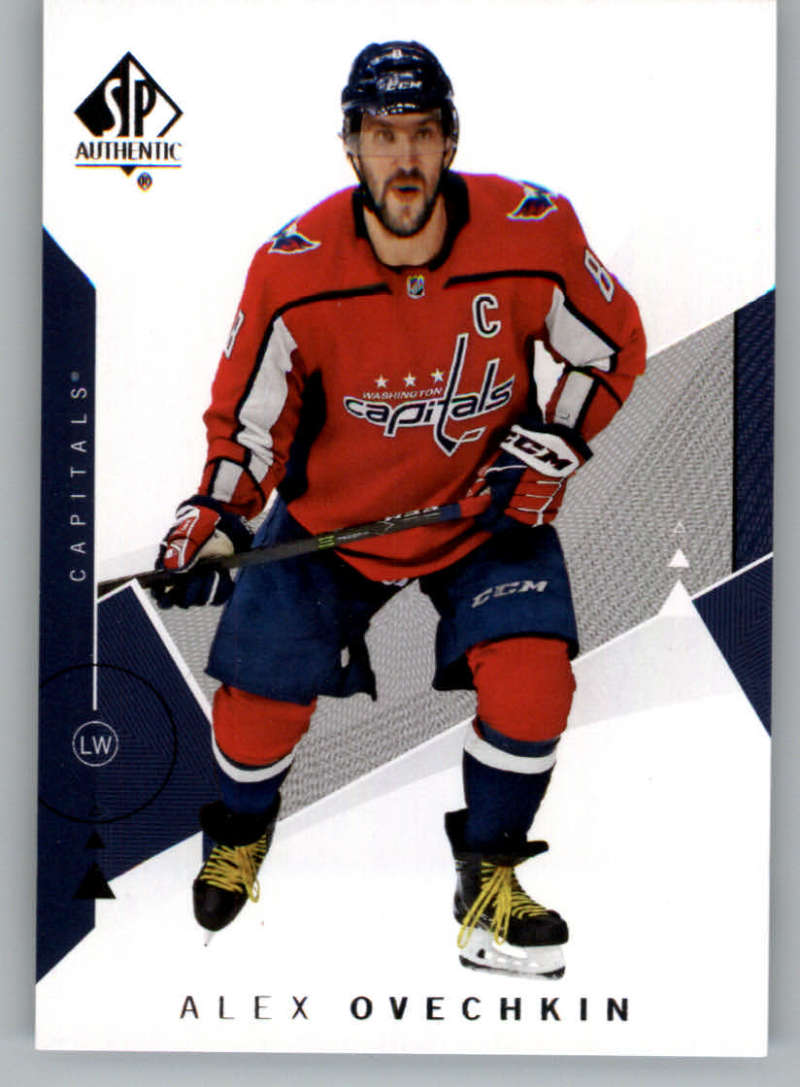 2018-19 SP Authentic #1 Alexander Ovechkin Washington Capitals V93378 Image 1