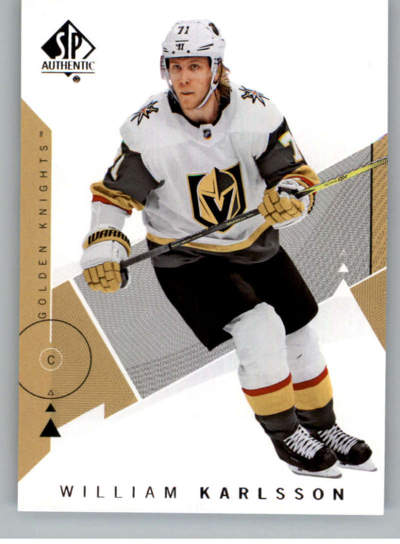 2018-19 SP Authentic #2 William Karlsson Vegas Golden Knights V93379 Image 1