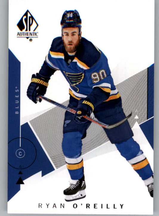2018-19 SP Authentic #4 Ryan O'Reilly  St. Louis Blues  V93381 Image 1