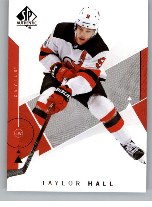 2018-19 SP Authentic #10 Taylor Hall  New Jersey Devils  V93387 Image 1