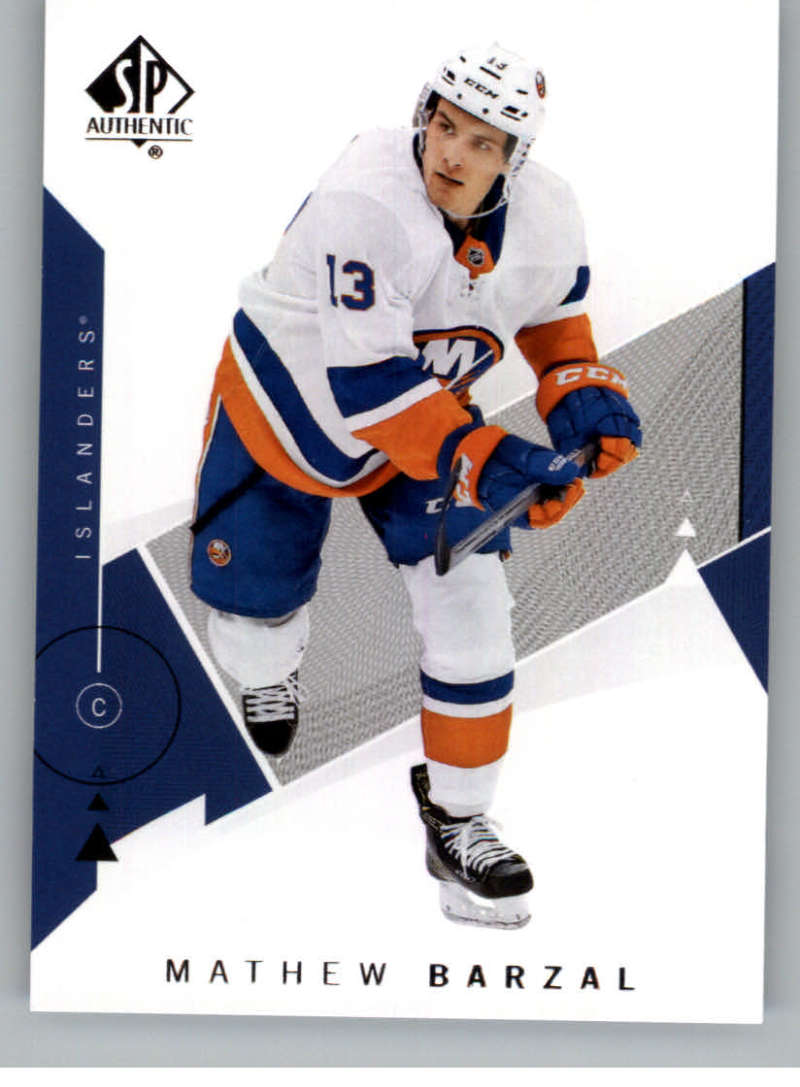 2018-19 SP Authentic #11 Mathew Barzal New York Islanders V93388 Image 1