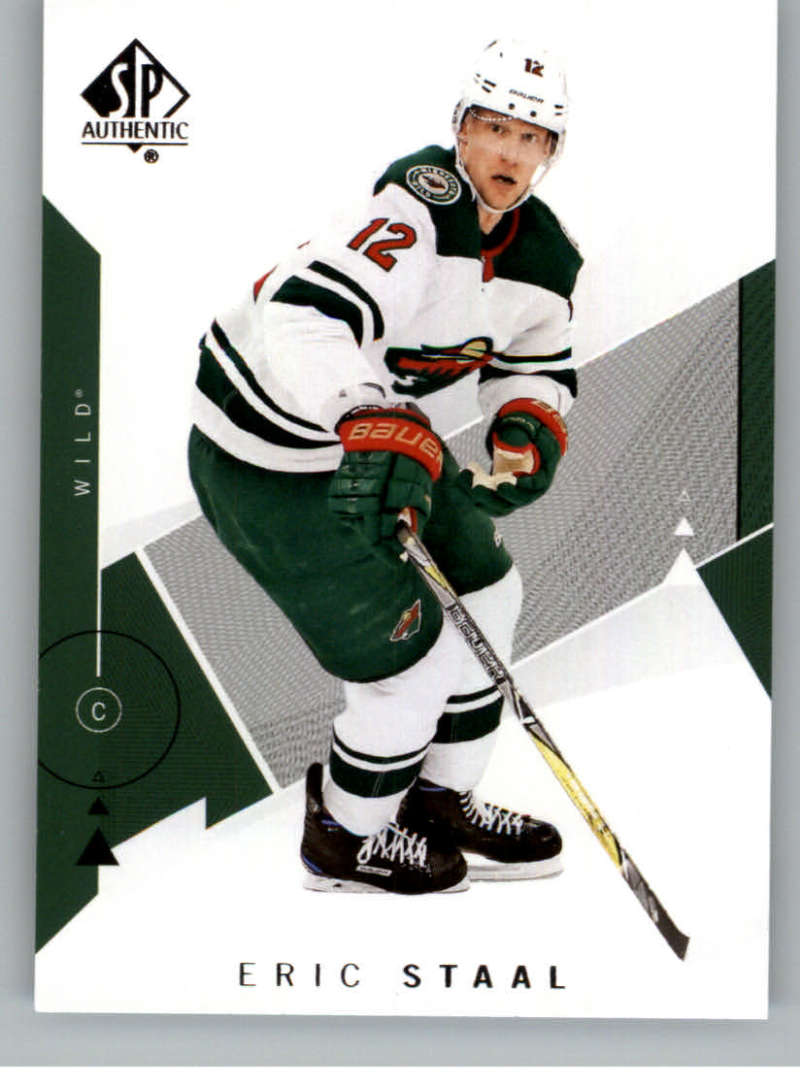 2018-19 SP Authentic #14 Eric Staal Minnesota Wild V93390 Image 1