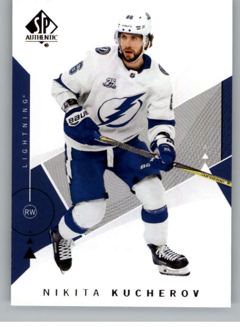 2018-19 SP Authentic #15 Nikita Kucherov Tampa Bay Lightning V93391 Image 1