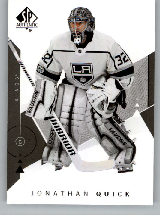 2018-19 SP Authentic #16 Jonathan Quick  Los Angeles Kings  V93392 Image 1