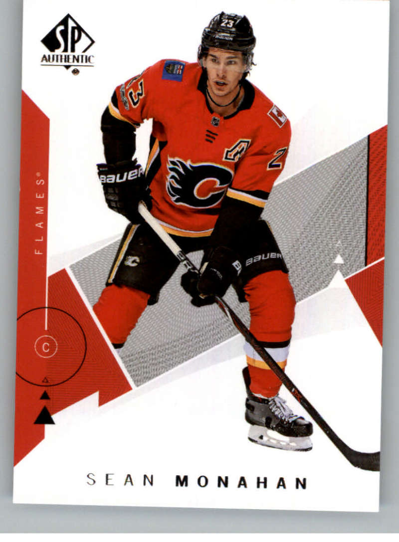 2018-19 SP Authentic #21 Sean Monahan Calgary Flames V93396 Image 1