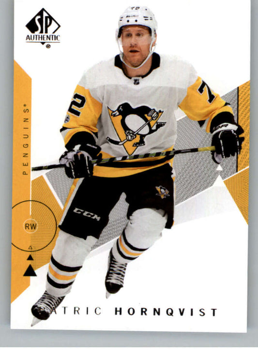 2018-19 SP Authentic #26 Patric Hornqvist  Pittsburgh Penguins  V93400 Image 1