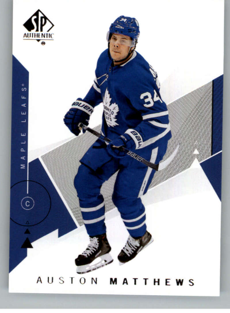 2018-19 SP Authentic #31 Auston Matthews Toronto Maple Leafs V93404 Image 1