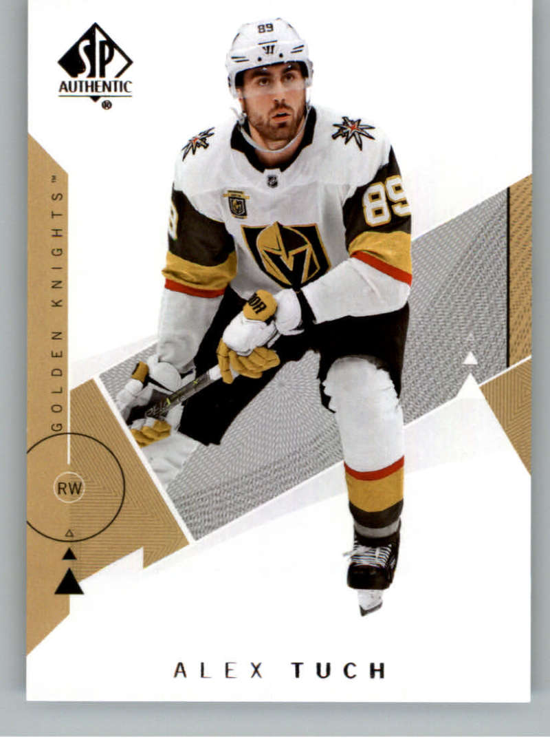 2018-19 SP Authentic #34 Alex Tuch Vegas Golden Knights V93409 Image 1
