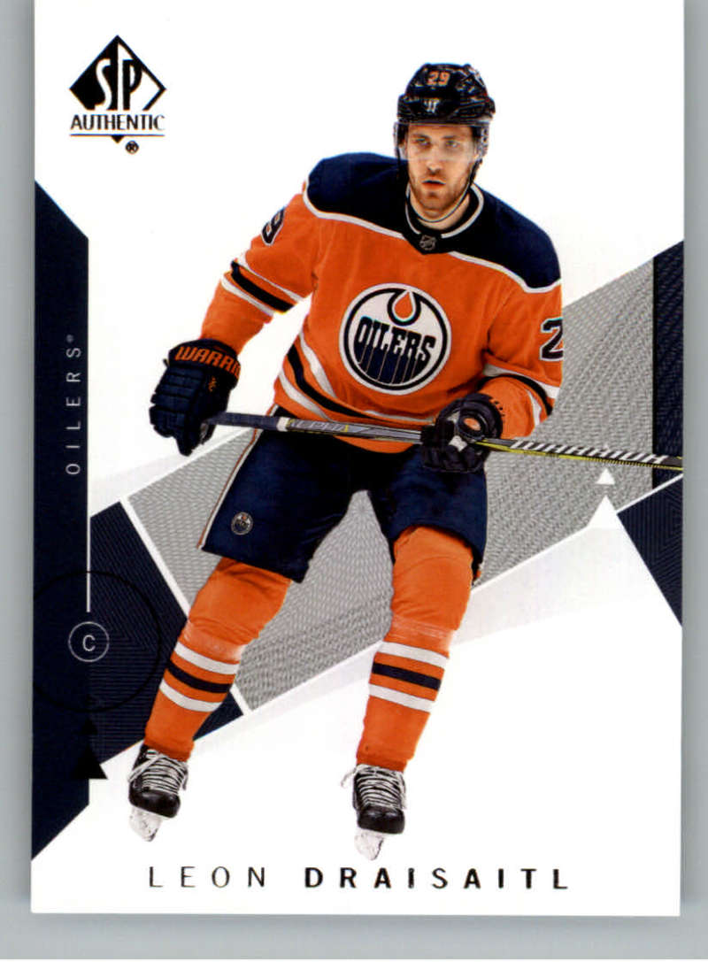 2018-19 SP Authentic #49 Leon Draisaitl Edmonton Oilers V93430 Image 1