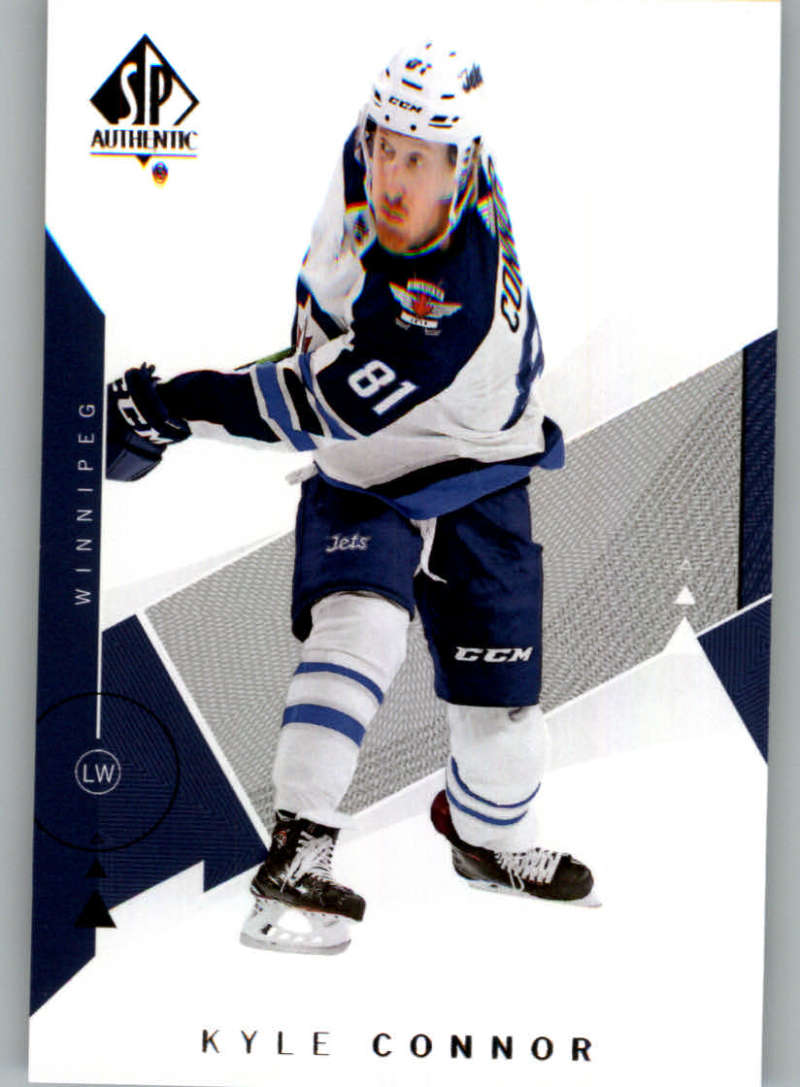 2018-19 SP Authentic #56 Kyle Connor Winnipeg Jets V93439 Image 1