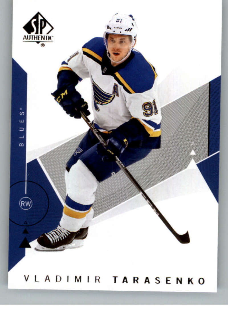 2018-19 SP Authentic #62 Vladimir Tarasenko St. Louis Blues V93444 Image 1